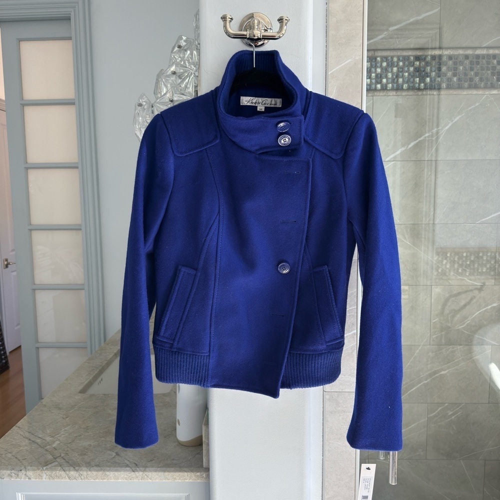 Kenneth Cole Melton Wool Coat
